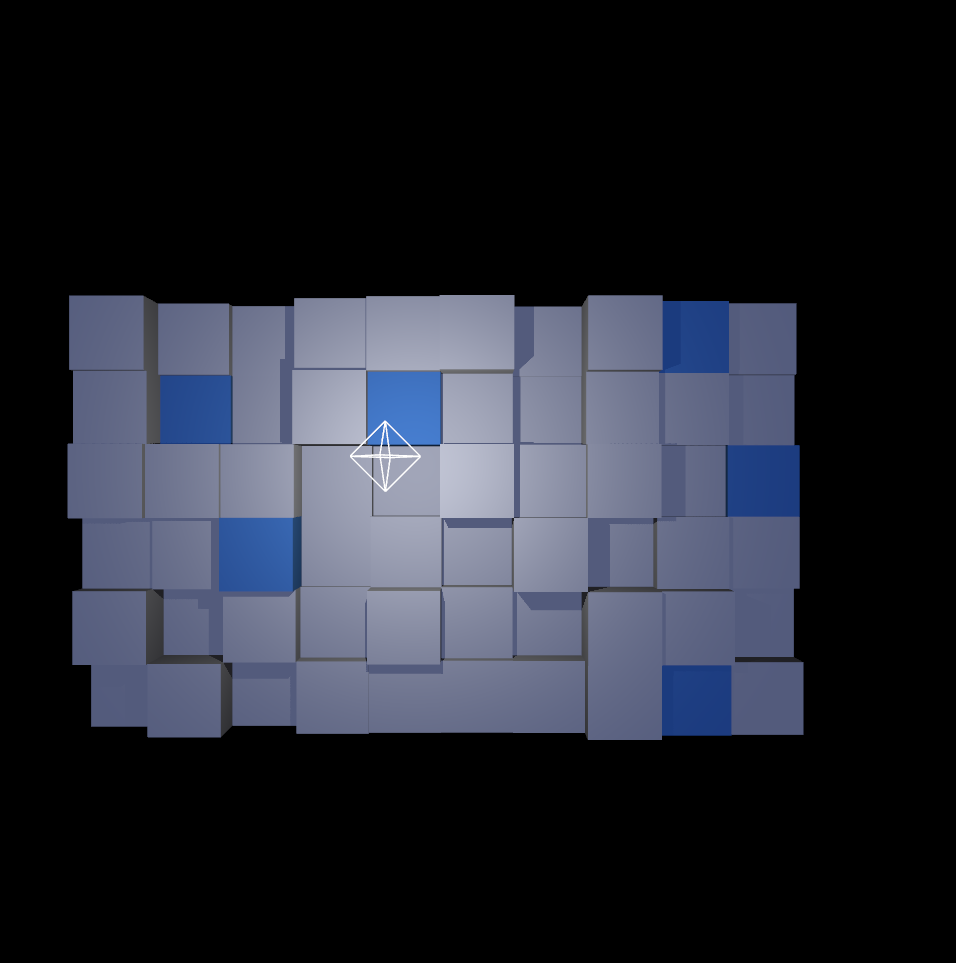 Three.js(r175修正後)での見え方。r152とほぼ同じような見え方に。